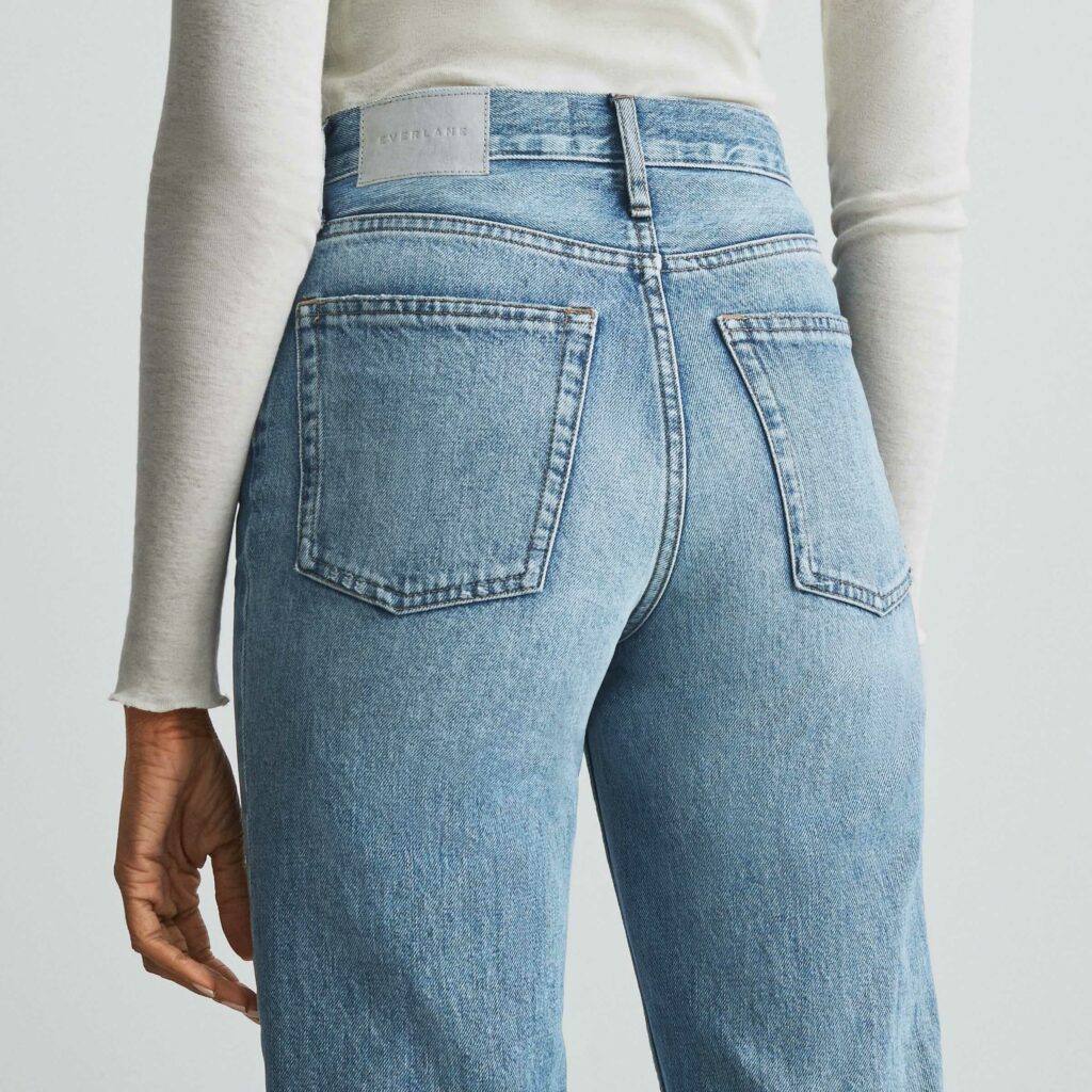 affordable sustainable clothing jeans