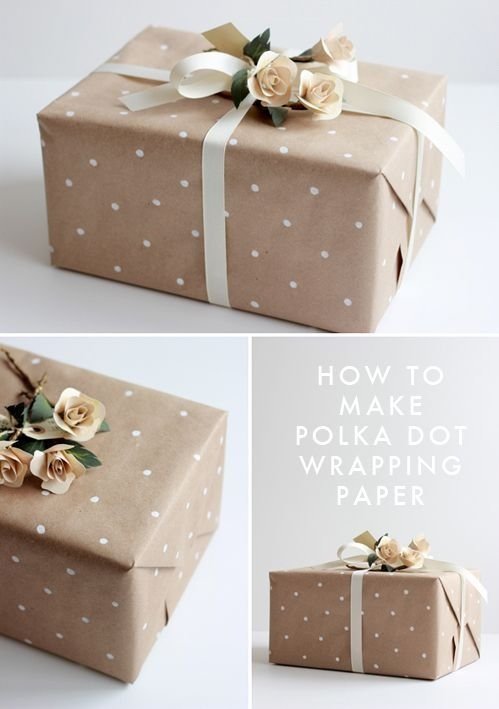 DIY Wrapping Paper, Learn How to Make Minimalist Brown Paper Bag Wrapping  Paper