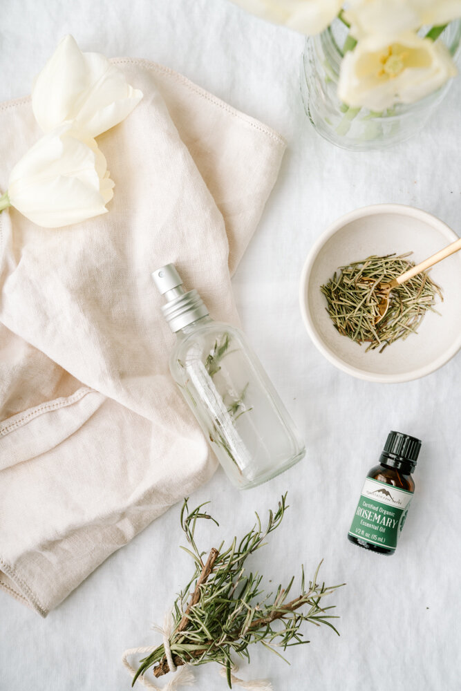 Herbal DIY Linen Spray Made With Essential Oils For A Healthy Home