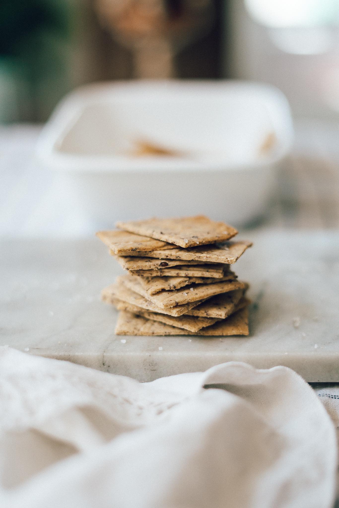 Homemade Gluten Free Crackers Recipe (Easy To Make) - Whole Grain Crackers - No Gums or Starches
