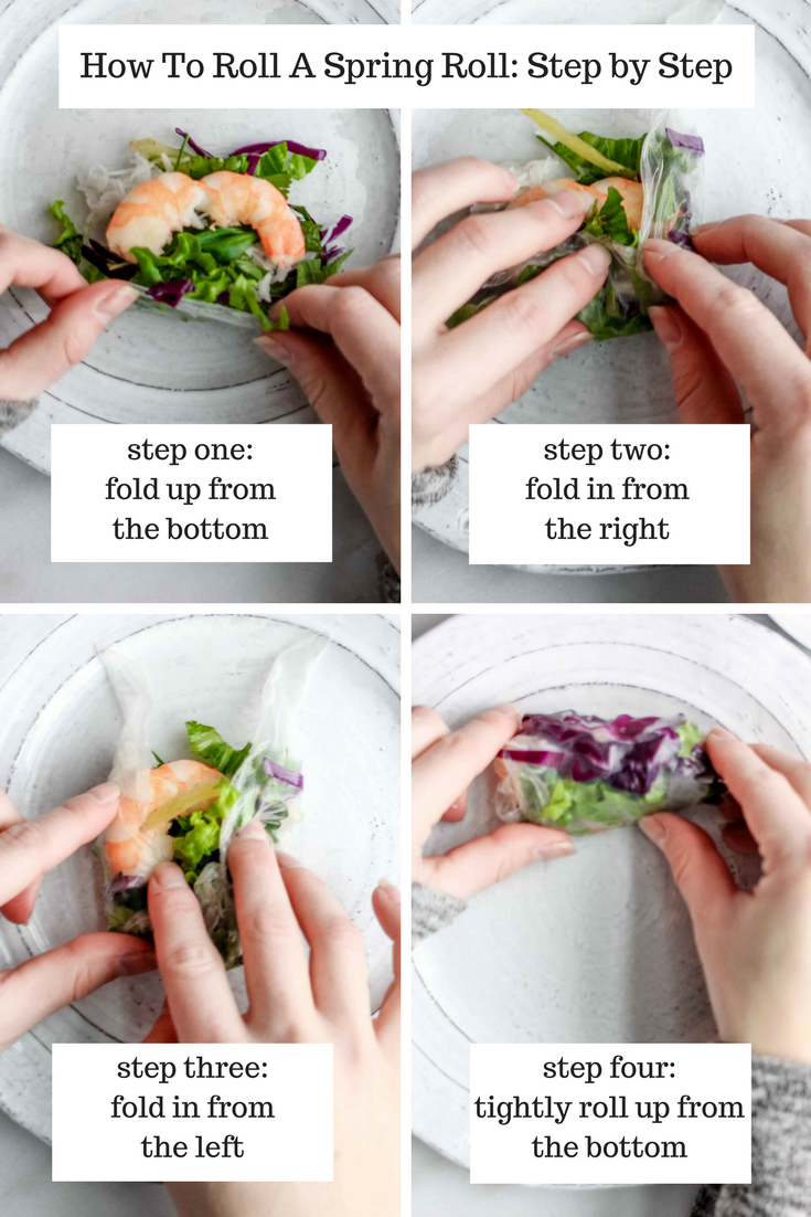 How To Roll A Spring Roll