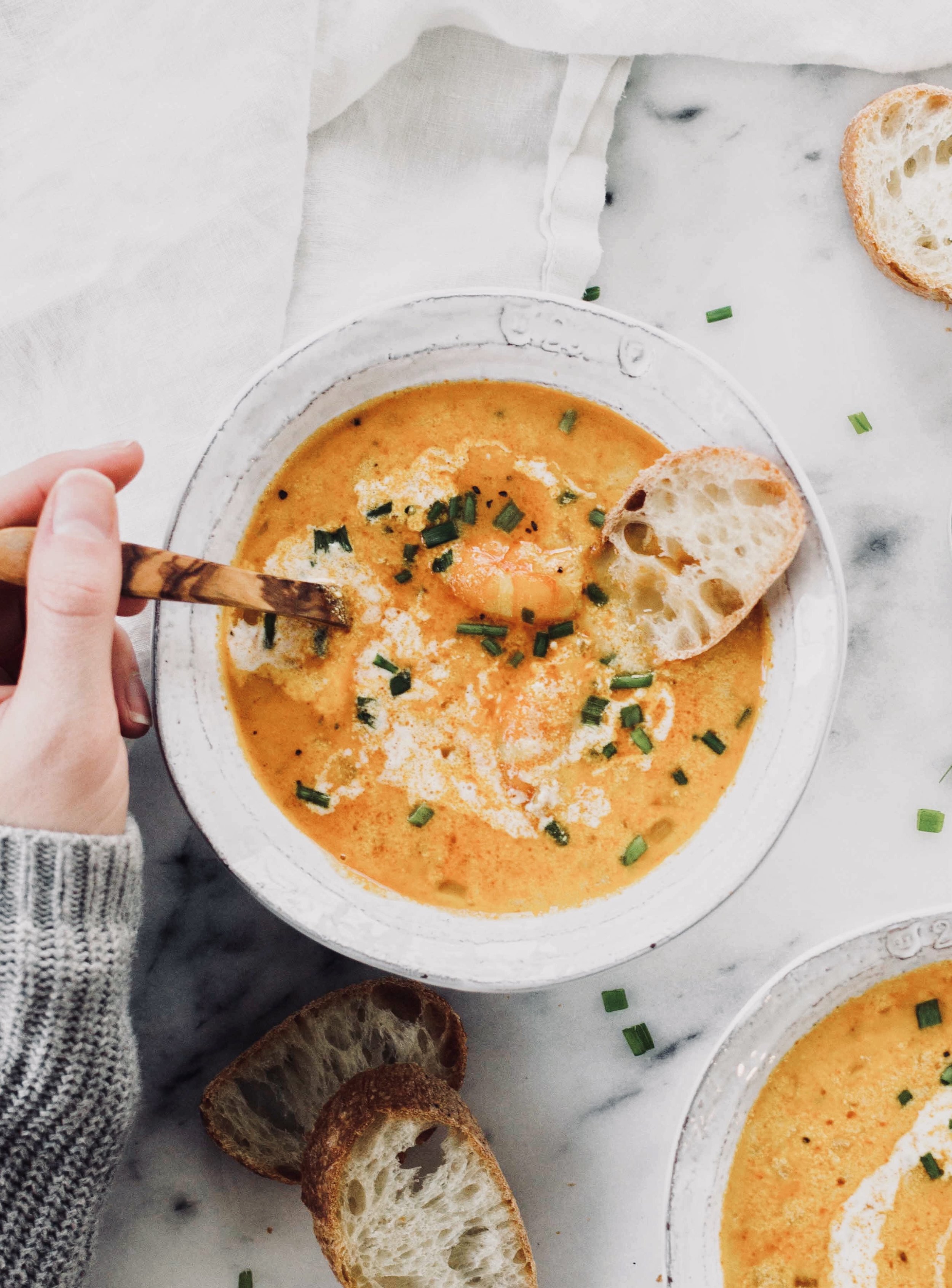 Icelandic Creamy Langoustine Recipe - Creamy Lobster Bisque Perfect For Warming Up On Cold Winter Days - The Well Essentials