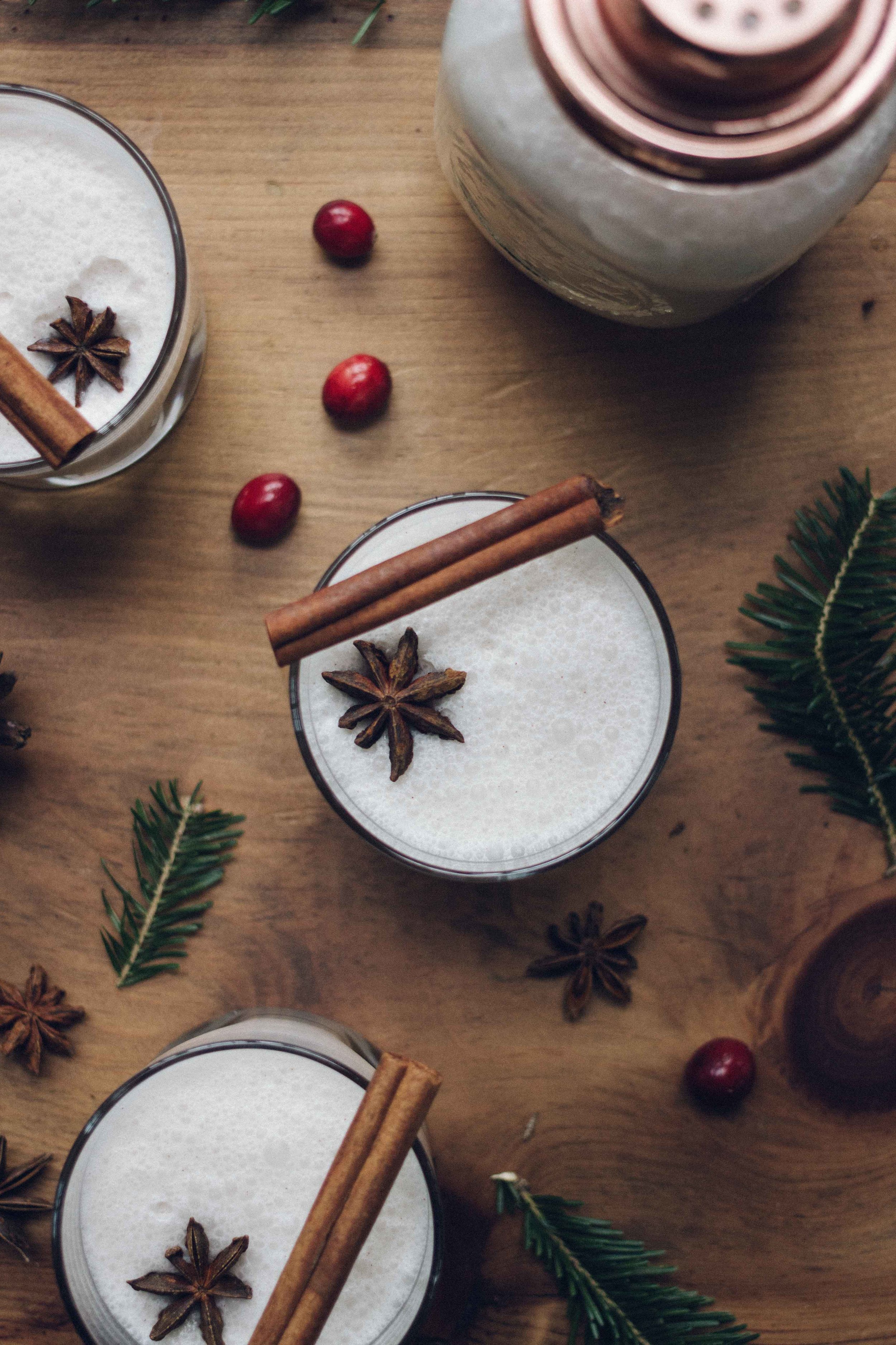Puerto Rican Lactose Free Coquito - The perfect coconut Christmas cocktail to get you in the festive holiday spirit - The Well Essentials - #puertorico #christmas #holidaycocktails #coquito