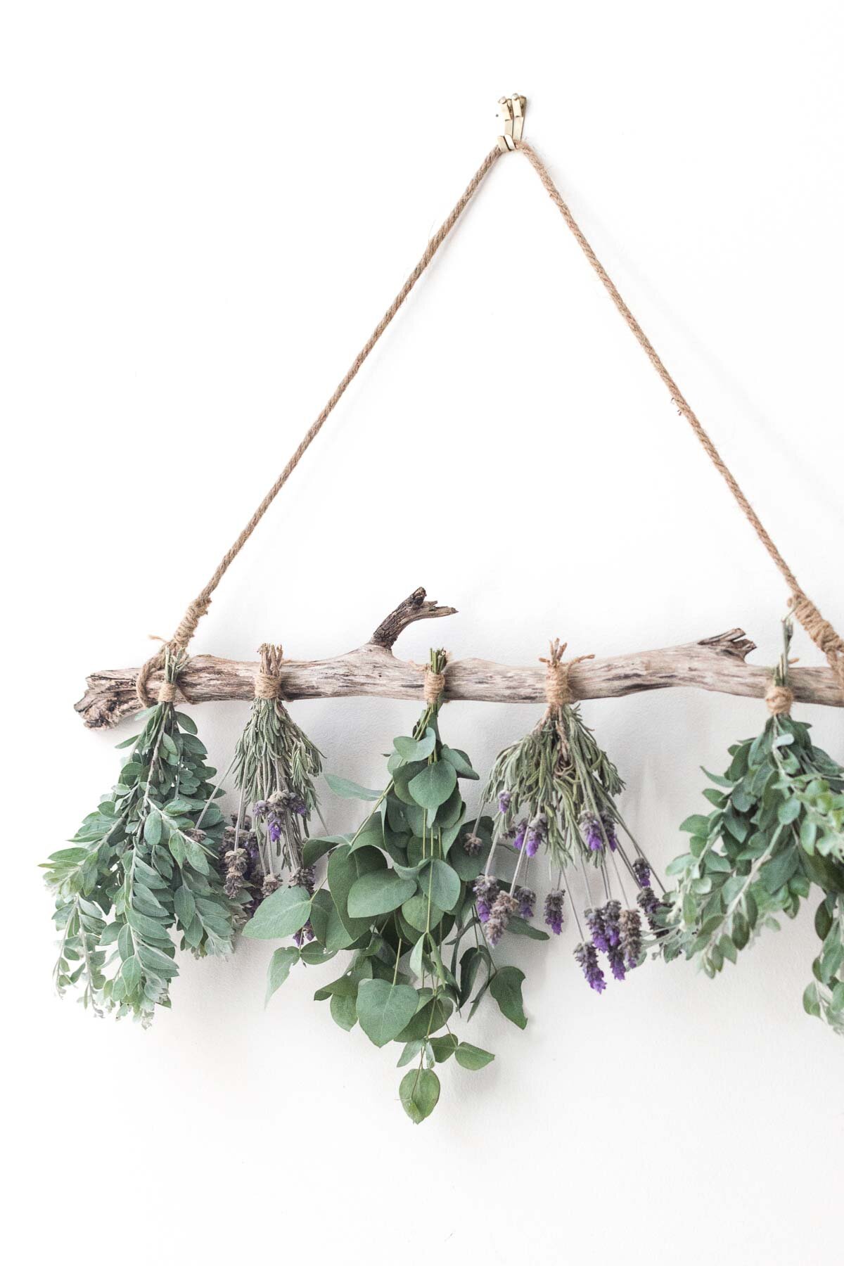 Upcycled Herb Drying Rack - Domestically Creative